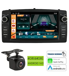 Fimex NAV-9953 Tablet Multimedya Android 6.2 İnç 4+64GB 4 Çekirdek TOYOTA TERRA SOL 2004-2007