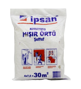 30-M2 = 4X7.5MT HIŞIR ŞEFFAF KORUYUCU ÖRTÜ (5343)