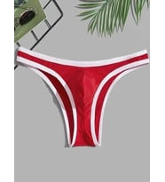 Erkek Biyeli Kırmızı Brazillian Slip