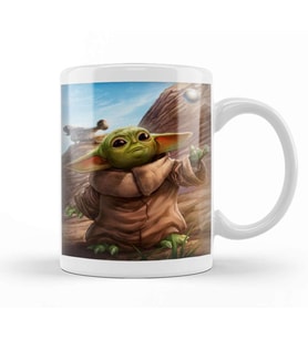 Baby Yoda Star Wars 01 Kupa Bardak Porselen