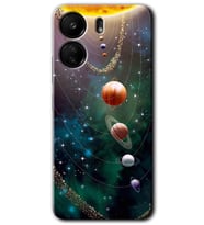 Xiaomi Redmi 13C Kılıf HD Desen Baskılı Kılıf - Cosmos