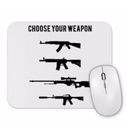 Cs Go Counter Strike  Choose Your Weapon Mouse Pad