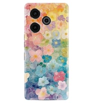 Pova 6 Pro (LI9) Kılıf Boutique Baskılı Resimli Şahane Çiçekler Pcode -063
