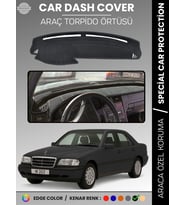 MERCEDES C CLASS W202 (1993-2000) Torpido Örtüsü Premium Kalite Torpido Koruma Özel Kesim UV Koruma