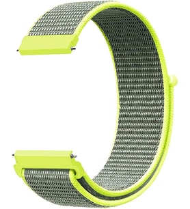 Samsung Galaxy Watch 6 Classic 43mm Hasırlı Kordon Woven Sport Loop (Samsung Galaxy Watch 6 Classic 43mm ile Uyumlu Kordon, Akıllı Saat Kayışı)
