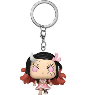 Funko Pop! Anahtarlık: Demon Slayer - Nezuko (Demon Form) (Krem)