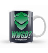 What Would Genji Do Overwatch Kupa Bardak Porselen