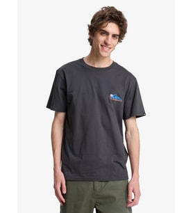 Quiksilver Arkası Baskılı Erkek Tişört EQYZT08285