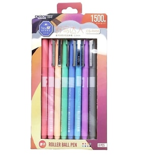 Maxx Roller Kalem Seti Renkli Kalem 8 li Cs-R456
