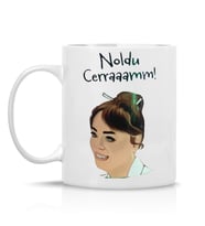 noldu cerraaamm temalı çay kahve kupa bardak-arka yüze kişiye özel yazı