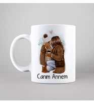 Canım Annem Anne & Kız Tasarımlı Kupa