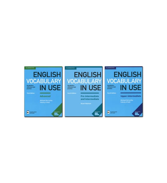 English Vocabulary In Use 3'lü Set: Pre Intermediate And