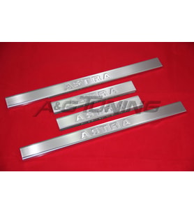 Opel Astra G HB Krom Kapı Eşiği Tk 1998-2009 Paslanmaz Çelik
