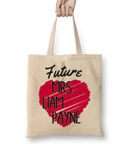 One Direction Future Mrs Liam Payne Love Heart Bez Çanta Uzun Saplı