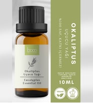Okaliptus Ferahlatıcı Uçucu Yağı ,saf Ve Doğal, Derin Nefes Aromaterapi, Difüzör, Spa 10 ml