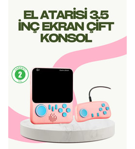 666 Oyunlu Retro Game Console - Tv Ve Çift Gamepad Desteği