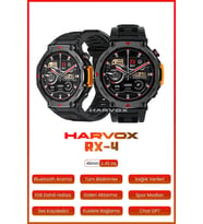 Tank Watch HARVOX RX-4 Akıllı Saat Su Geçirmez Askeri Akıllı Saat Android-ios Uyumlu