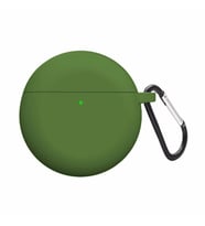 Microsonic Huawei FreeBuds 4 Mat Silikon Kılıf Yeşil