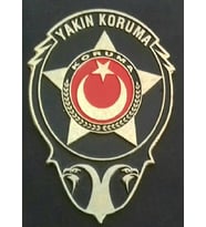 YAKIN KORUMA CÜZDAN ROZETİ ( METAL)-SATIN/AL,YAKIN KORUMA KIMLIK KARTLI PERSONELE SATILIR.-SIVILE SATILMAZ