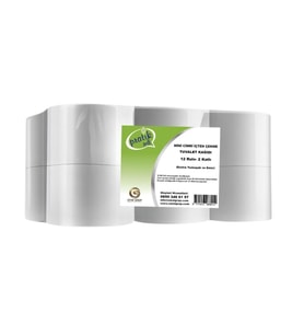 Pratiksoft Mini Cimri İçten Çekmeli Tuvalet Kağıdı 12 Rulo