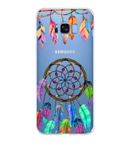PrintiFy Galaxy S8 Plus ile Uyumlu 1mm Slim Fit Nazar Boncuğu 6 Baskılı Şeffaf  Kılıf