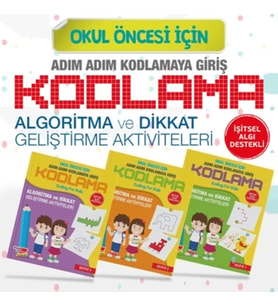 Okul Öncesi Adım Adım Kodlamaya Giriş Seti