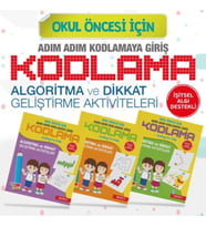 Okul Öncesi Adım Adım Kodlamaya Giriş Seti