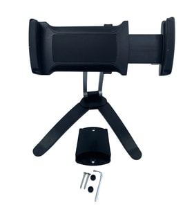 360 Derece Dönebilen Mutfak Masaüstü Telefon Tablet Tutucu Ayarlanabilir Esnek Ayaklı Metal