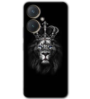 Vivo Y27 Kılıf HD Desen Baskılı Kılıf - King Lion