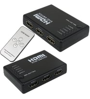 PM-8342 5 Giriş 1 Çıkış HDMI 2.0 4K@60Hz Switcher Toplayıcı Kumandalı