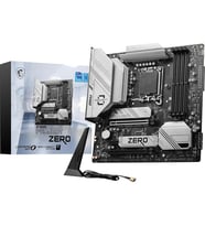 MSI B760M PROJECT ZERO WIFI-6E DDR5  HDMI-DP PCIE 4.0 1700P MATX
