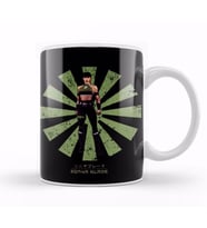 Sonya Blade Retro Japanese Mortal Kombat Kupa Bardak Porselen