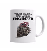 Trust Me, i'm a Mechanical Engineer Kupa Bardak Porselen