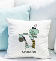 Squidward Tasarımlı Yastık