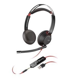 Poly Blackwire 5220 USB Kulaklık (Siyah)