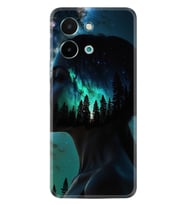 Vivo Y28 Kılıf Boutique Baskılı Resimli Woman in Tree Pcode -004