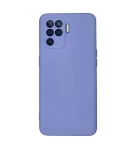 Oppo Reno 5 Lite Kılıf Nano İçi Kadife Silikon - Lila