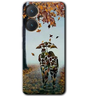 Vivo Y27 Kılıf HD Desen Baskılı Kılıf - Doğadan Aşk
