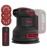 Kress KUD20.9 20Volt 125mm Kömürsüz Profesyonel Devir Ayarlı Eksantrik Zımpara (Akü Dahil Değildir)