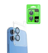 Durukar® iPhone 16 Plus Raze Metal Kamera Lens - Lacivert