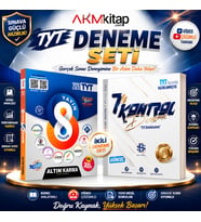 Altın Karma TYT 8 Deneme ve Bilgi Sarmal 7 Kontrol Deneme Seti 2 Kitap