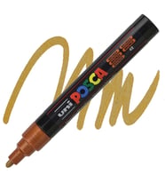 UNİ POSCA SU BAZLI POSTER MARKER PC-5M 1.8-2.5 BRONZ