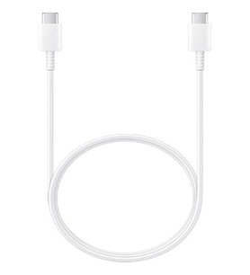 Samsung EP-DA705 Type-C To Type-C 25W Data ve Şarj Kablo Beyaz Samsung Türkiye Garantili