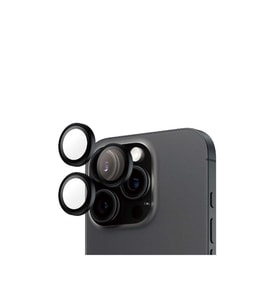 PanzerGlass iPhone 16/16 Plus Uyumlu Hoops Transparan Kamera Koruyucu (Şeffaf)