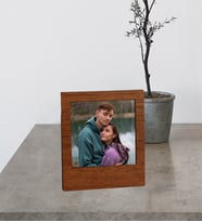 Kişiye Özel Fotoğraflı Mdf Çerçeve (Kahverengi)