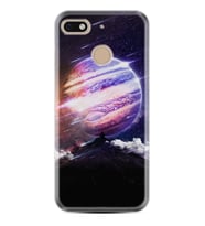 General Mobile GM8 Go GM9 GM20 Pro Plus Kılıf Desemli Silikon Super Planet 1797
