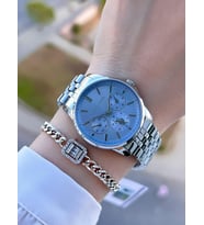 U.s.Polo Assn Çelik Kordon İç Fonksiyonları Aktif 5 Atm 2 Yıl Garantili Kadın Kol Saati UA.2076.S07 (Gümüş)