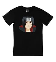 Itachi Uchiha Naruto Siyah Tişört