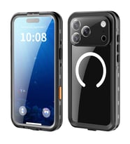 iPhone 17 Pro Max Kılıf 1-1 Su Geçirmez Kılıf (Siyah)