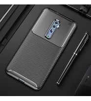Lexroo Oppo Reno 10X Zoom Kılıf Negro Silikon Kılıf - Siyah
